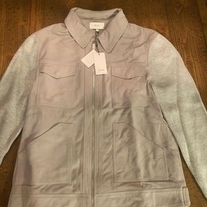 REISS men’s XXL Meadow Suede 4 Square jacket